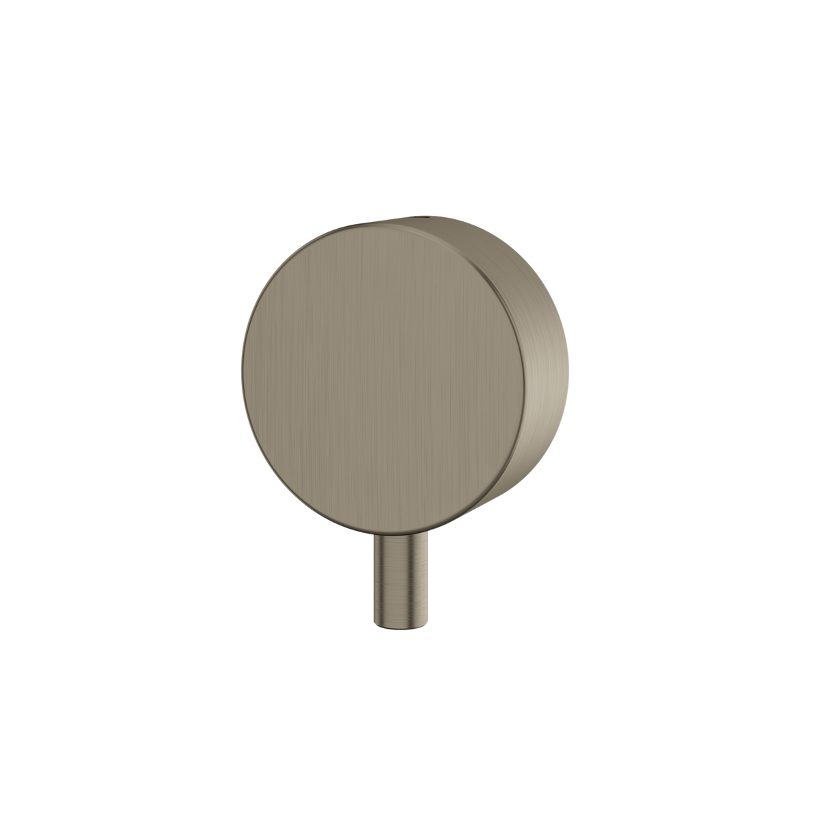 Aquabrass Thermostatic Valves Handles Optional Handle for Thermostatic Controls + Shut-Off / Diverter Valves 61095 in brushed black chrome