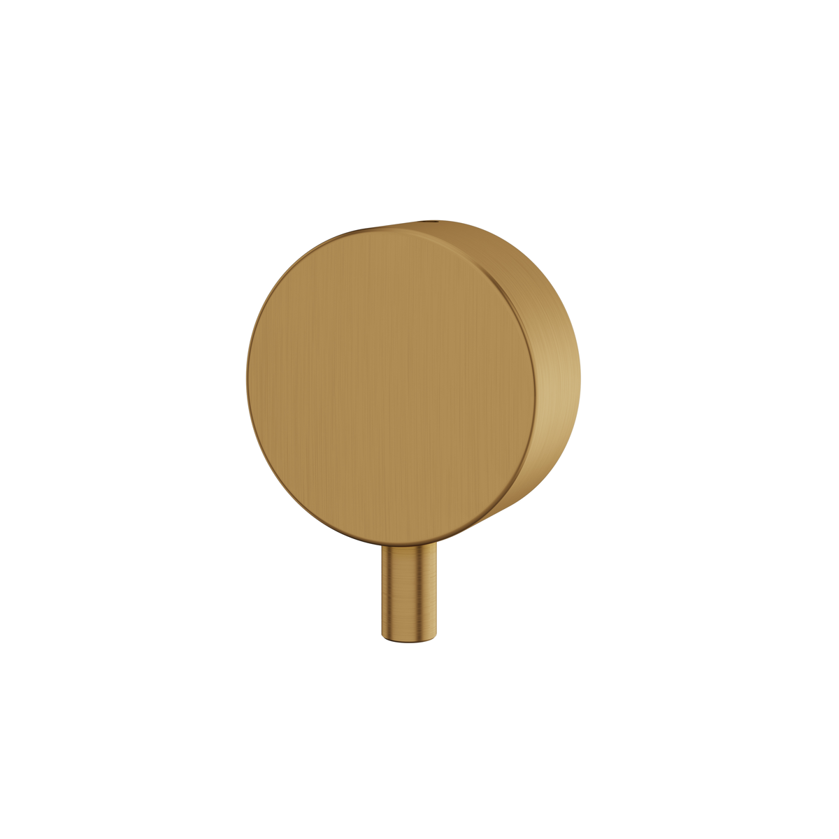 Aquabrass Thermostatic Valves Handles Optional Handle for Thermostatic Controls + Shut-Off / Diverter Valves 61095 in brushed gold