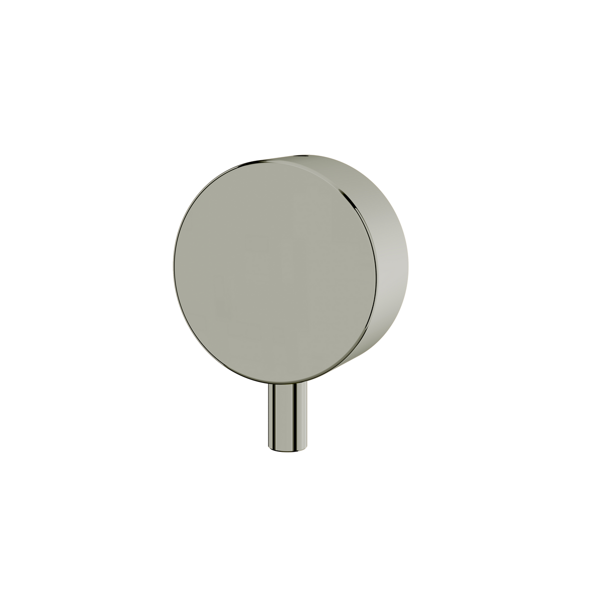 Aquabrass Thermostatic Valves Handles Optional Handle for Thermostatic Controls + Shut-Off / Diverter Valves 61095 in polished nickel