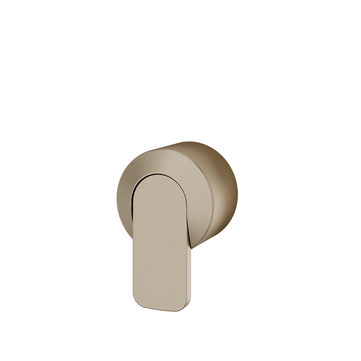 Aquabrass c67 Optional Handle for Thermostatic Controls C67095 in brushed nickel