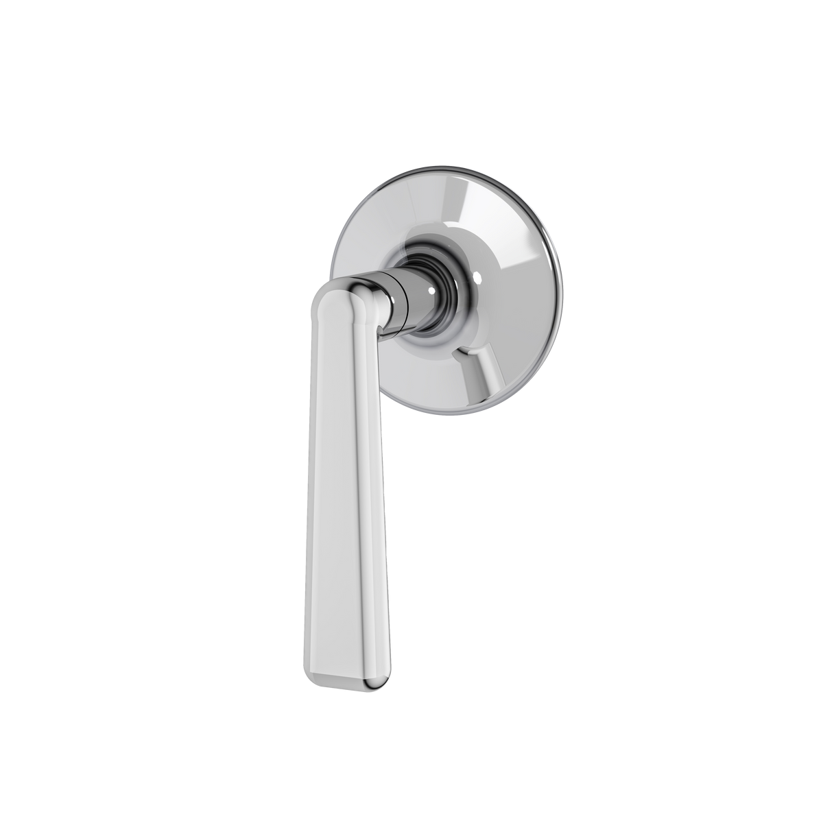 Aquabrass Forum Round Trim Set for Diverter Valve 3-Way Shared C2342 in polished chrome