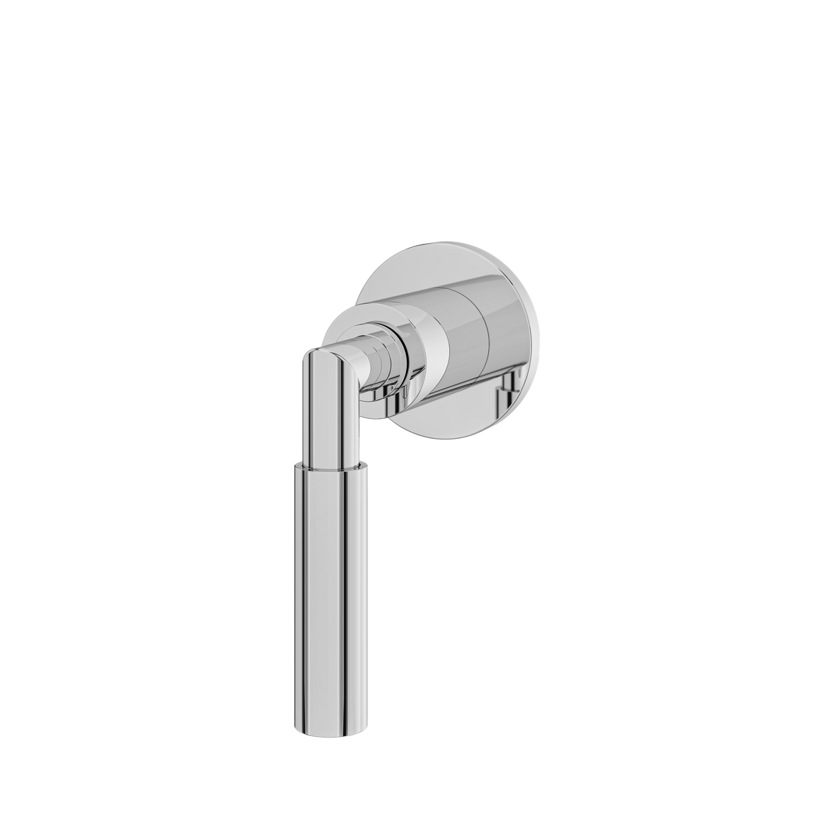 Aquabrass Aria Round Trim for Shut-Off Valve R0648 in polished chrome