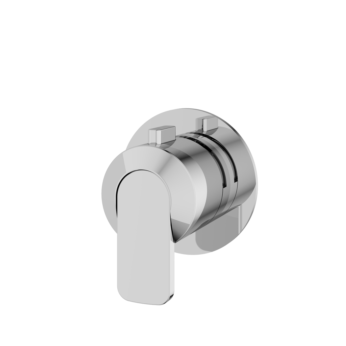 Aquabrass c67 Round Trim for Shut-Off Valve R0667 in polished chrome