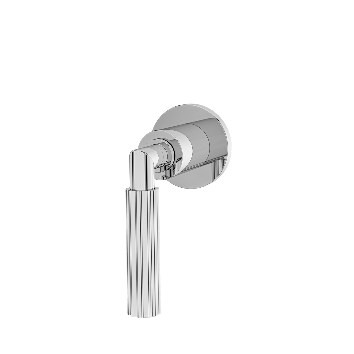 Aquabrass Montebello Round Trim Set for Diverter Valve 2-Way Non-shared R1249 in polished chrome