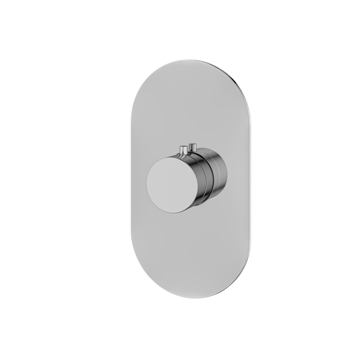 Aquabrass Trim Sets Round Trim Set R3095 in polished chrome