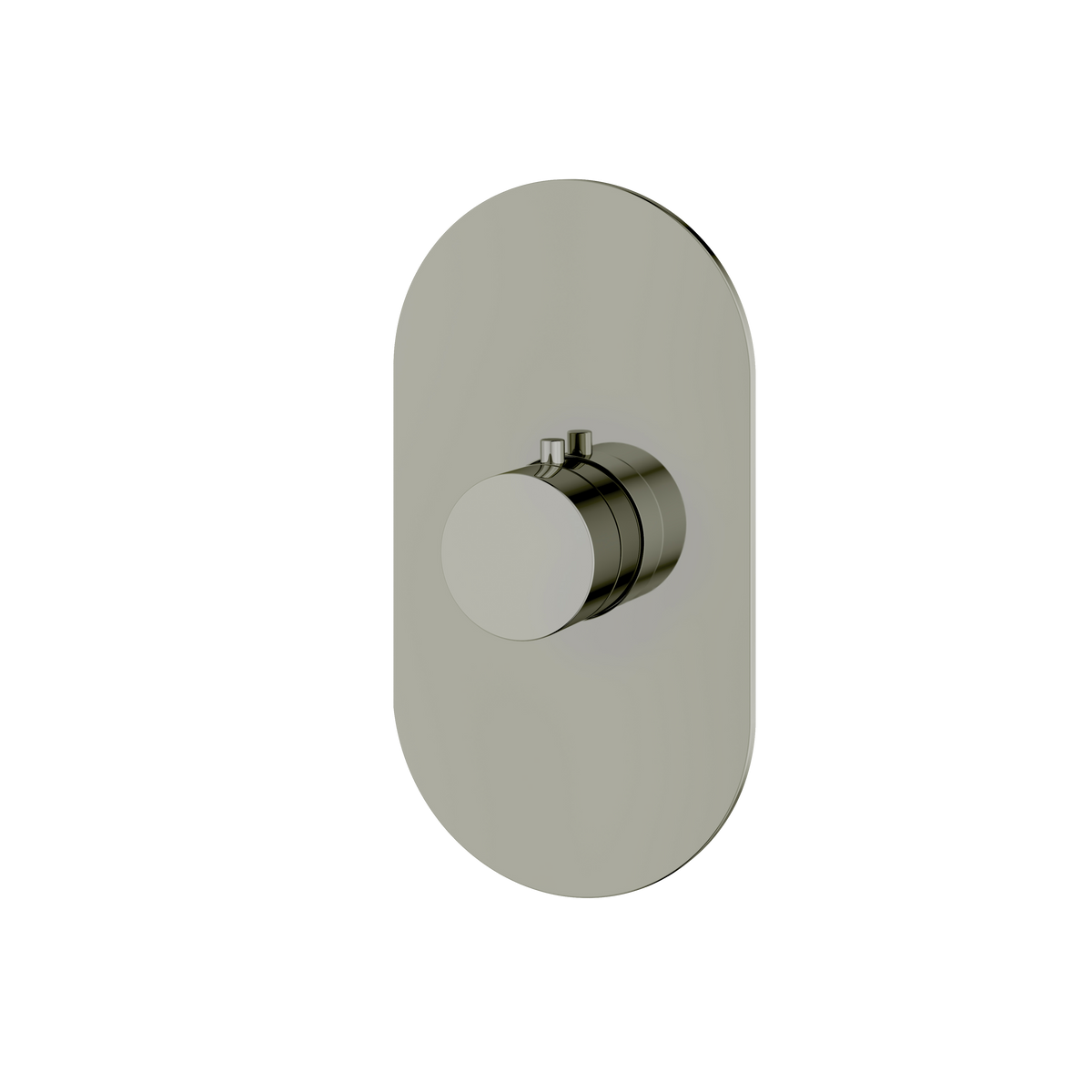 Aquabrass Trim Sets Round Trim Set R3095 in polished nickel