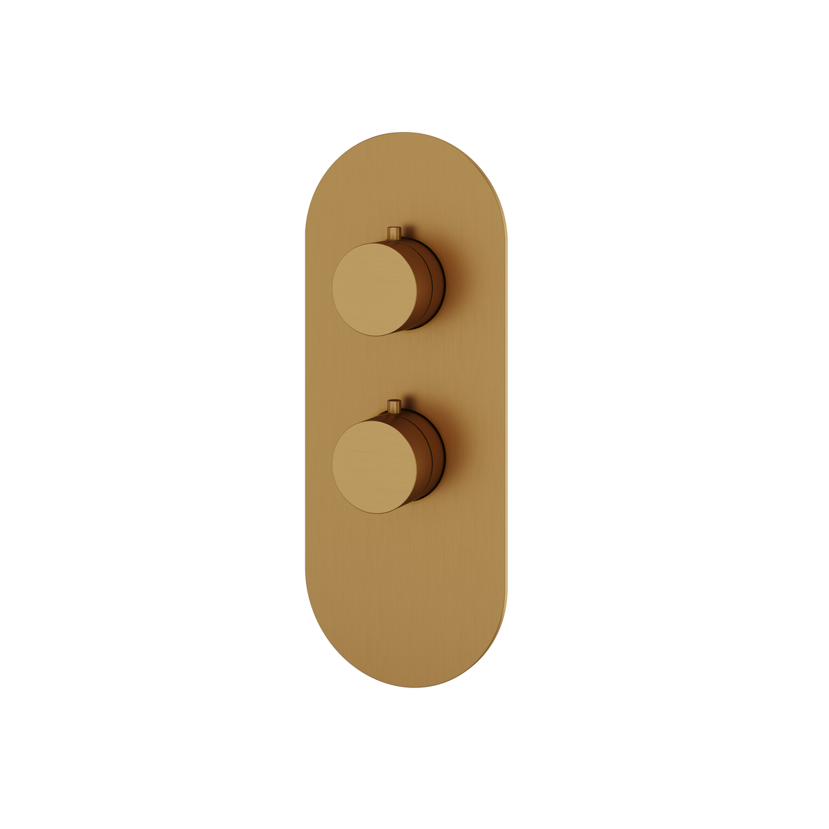 Aquabrass Trim Sets Round Trim Set R3195 in brushed gold