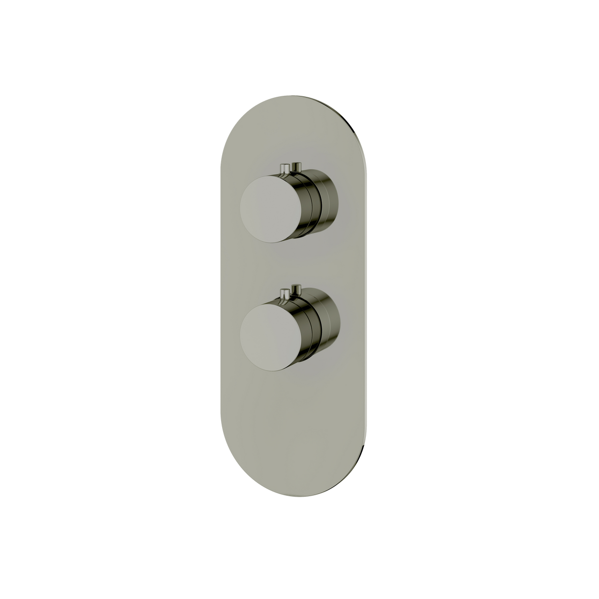 Aquabrass Trim Sets Round Trim Set R3195 in polished nickel