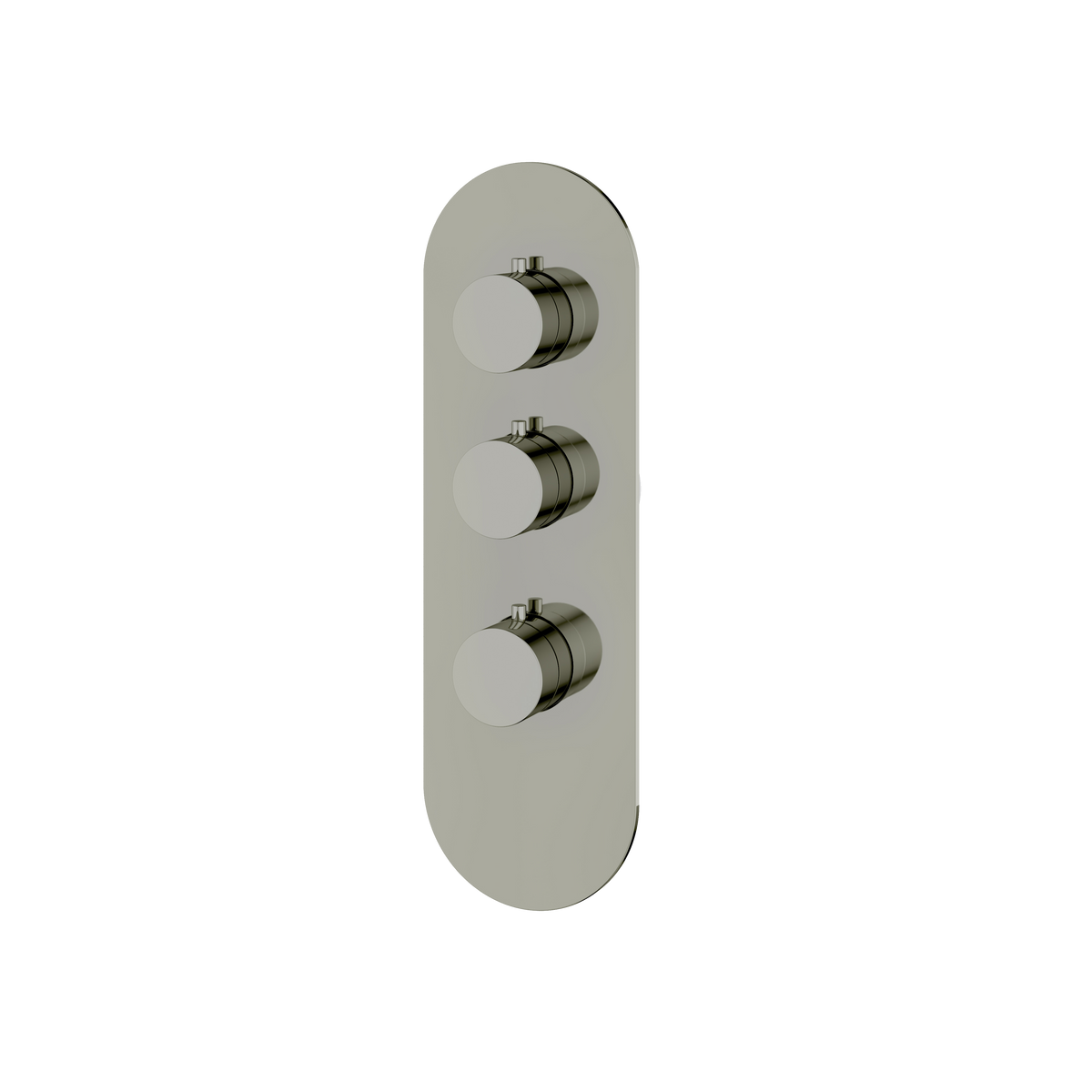 Aquabrass Trim Sets Round Trim Set R3295 in polished nickel