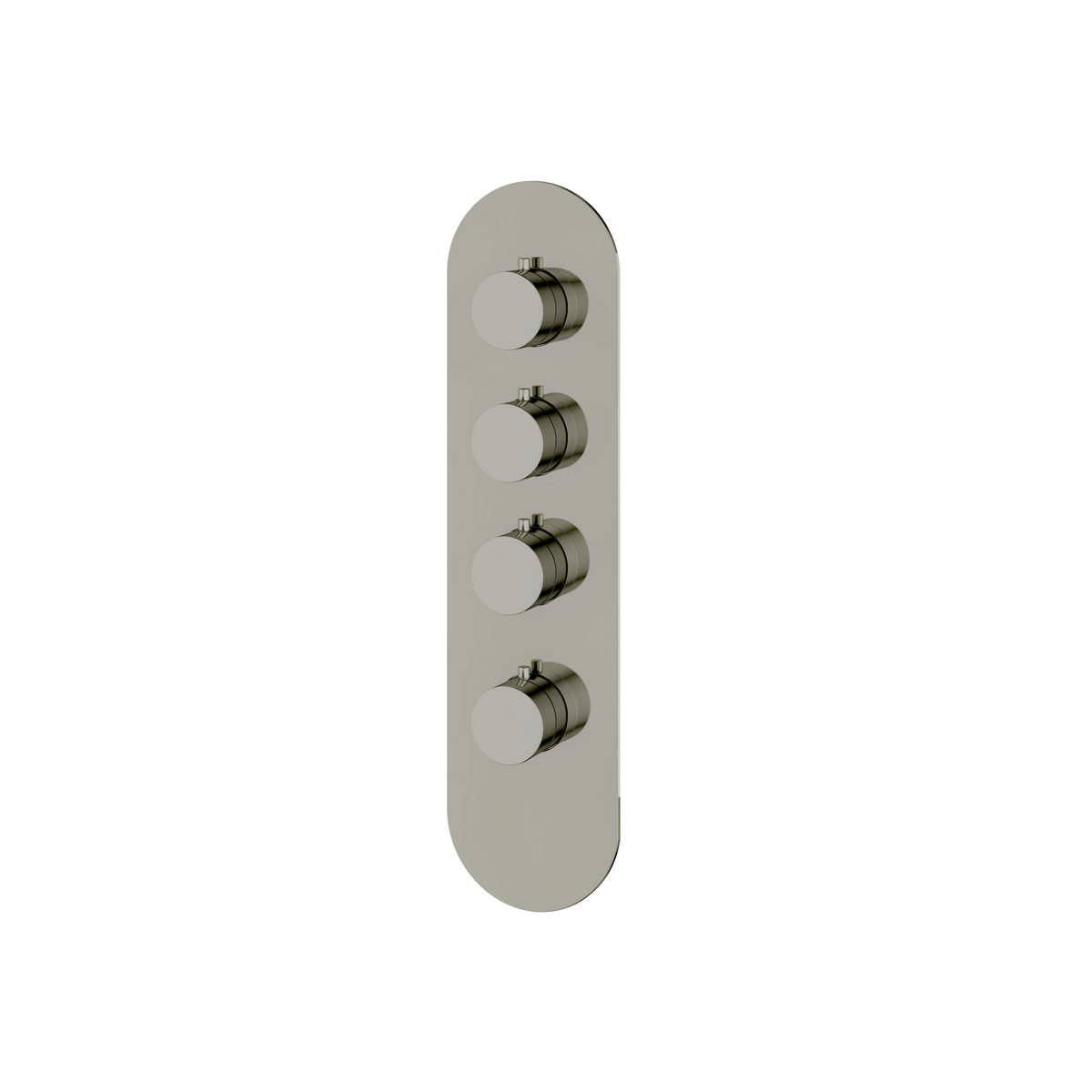 Aquabrass Trim Sets Round Trim Set R3395 in polished nickel