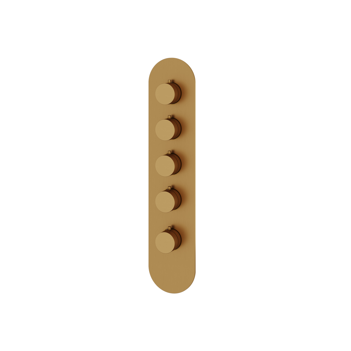 Aquabrass Trim Sets Round Trim Set R3495 in brushed gold