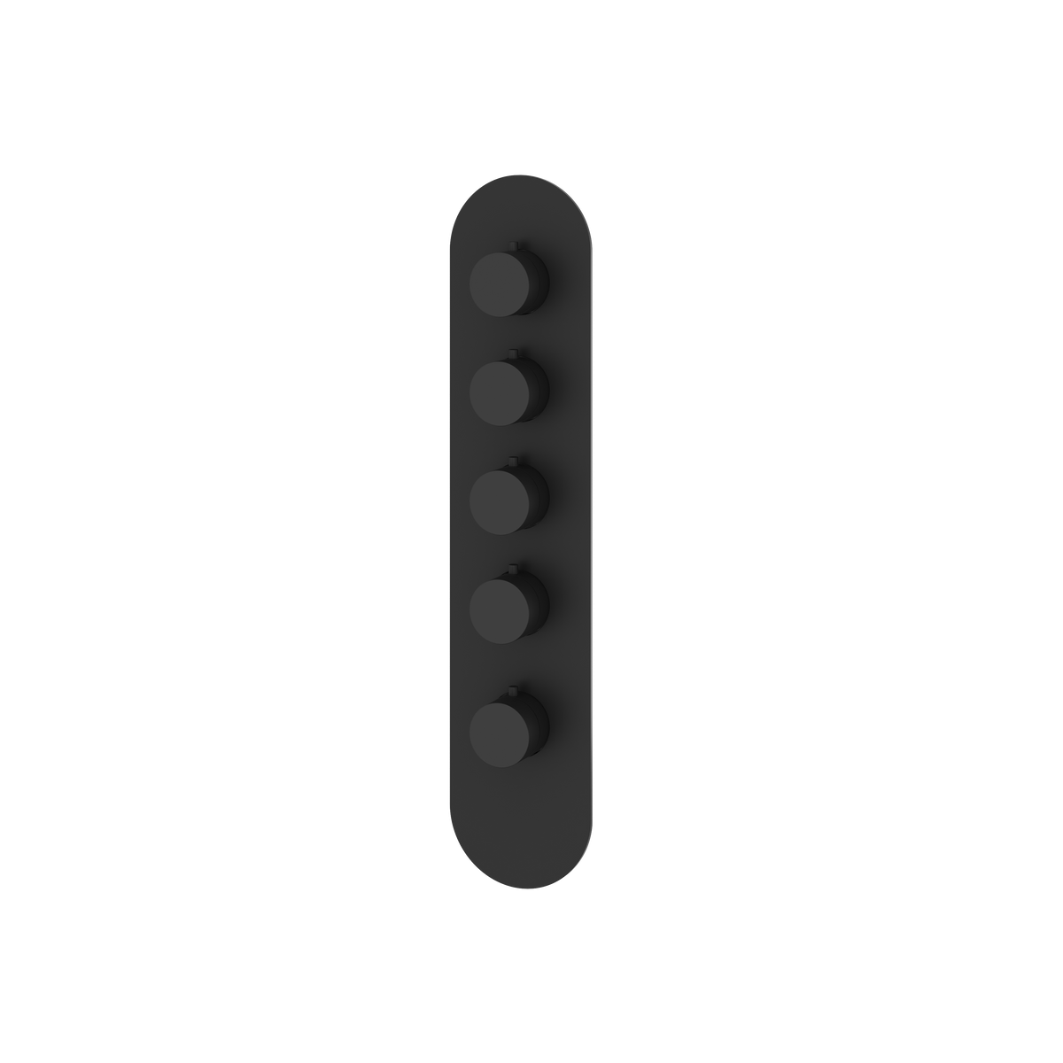 Aquabrass Trim Sets Round Trim Set R3495 in black