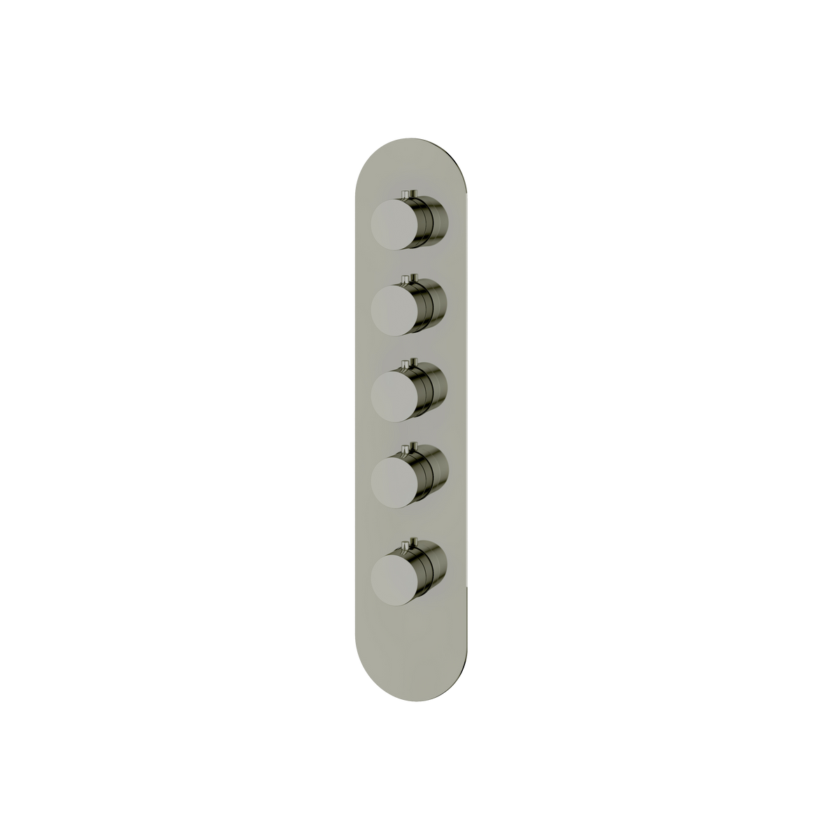 Aquabrass Trim Sets Round Trim Set R3495 in polished nickel