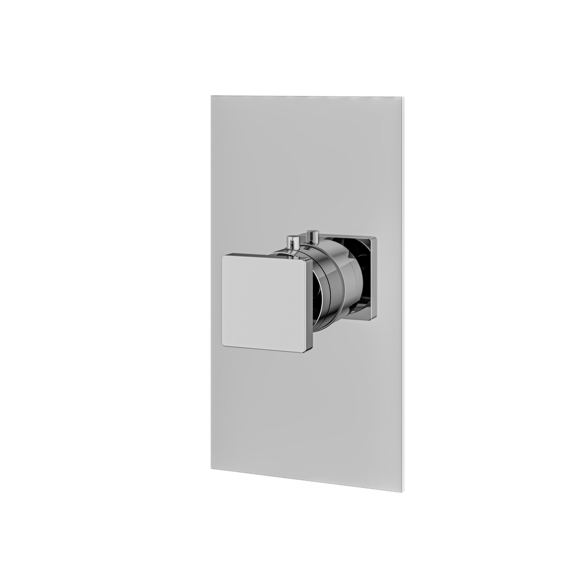 Aquabrass Trim Sets Square Trim Set S3095 in polished chrome