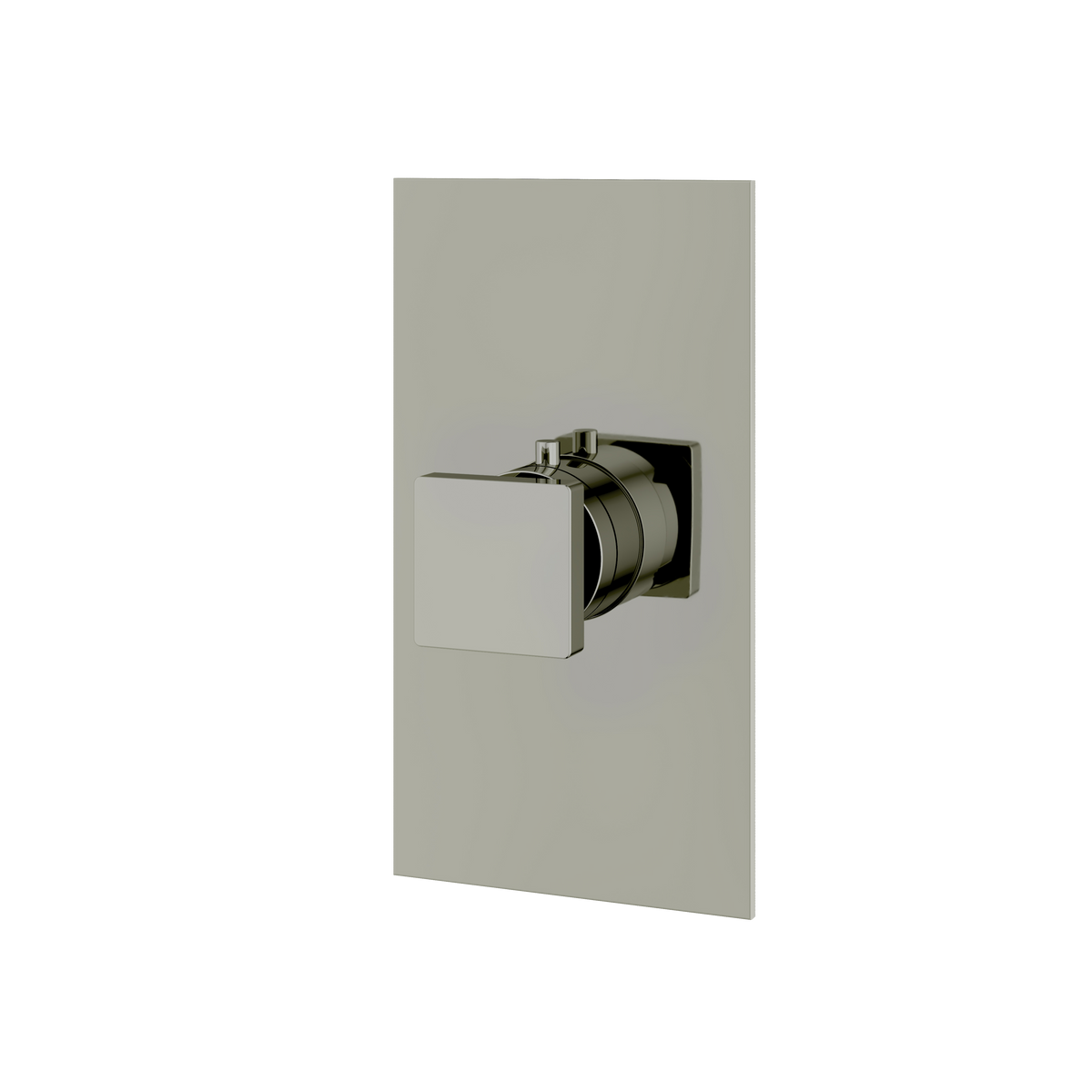 Aquabrass Trim Sets Square Trim Set S3095 in polished nickel