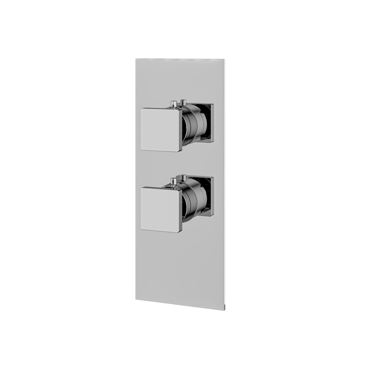 Aquabrass Trim Sets Square Trim Set S3195 in polished chrome