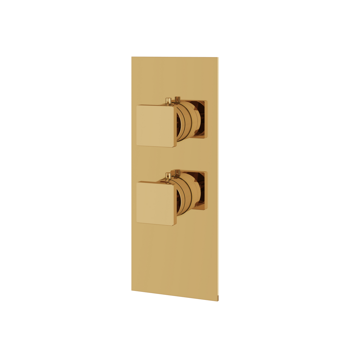Aquabrass Trim Sets Square Trim Set S3195 in polished gold