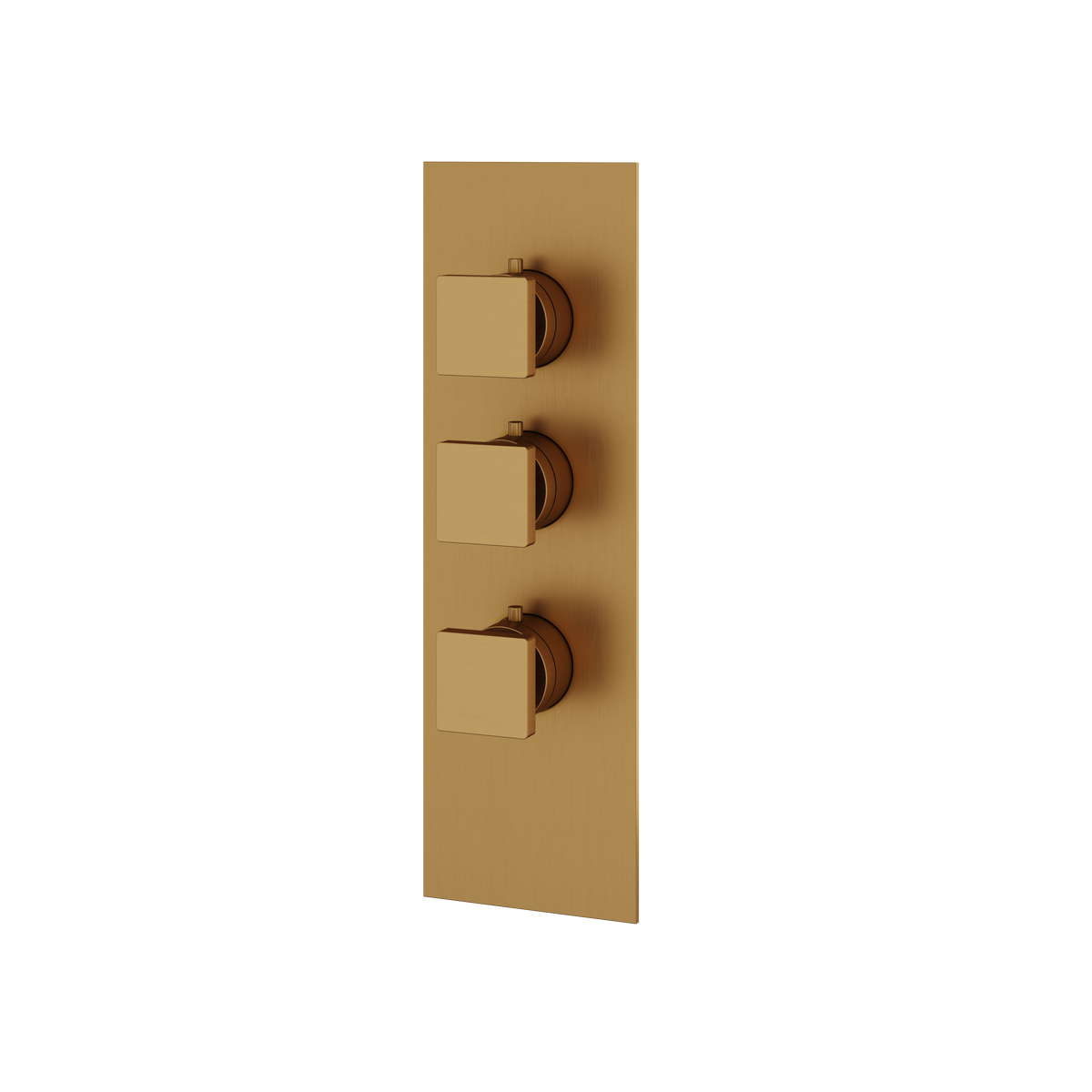 Aquabrass Trim Sets Square Trim Set S3295 in brushed gold