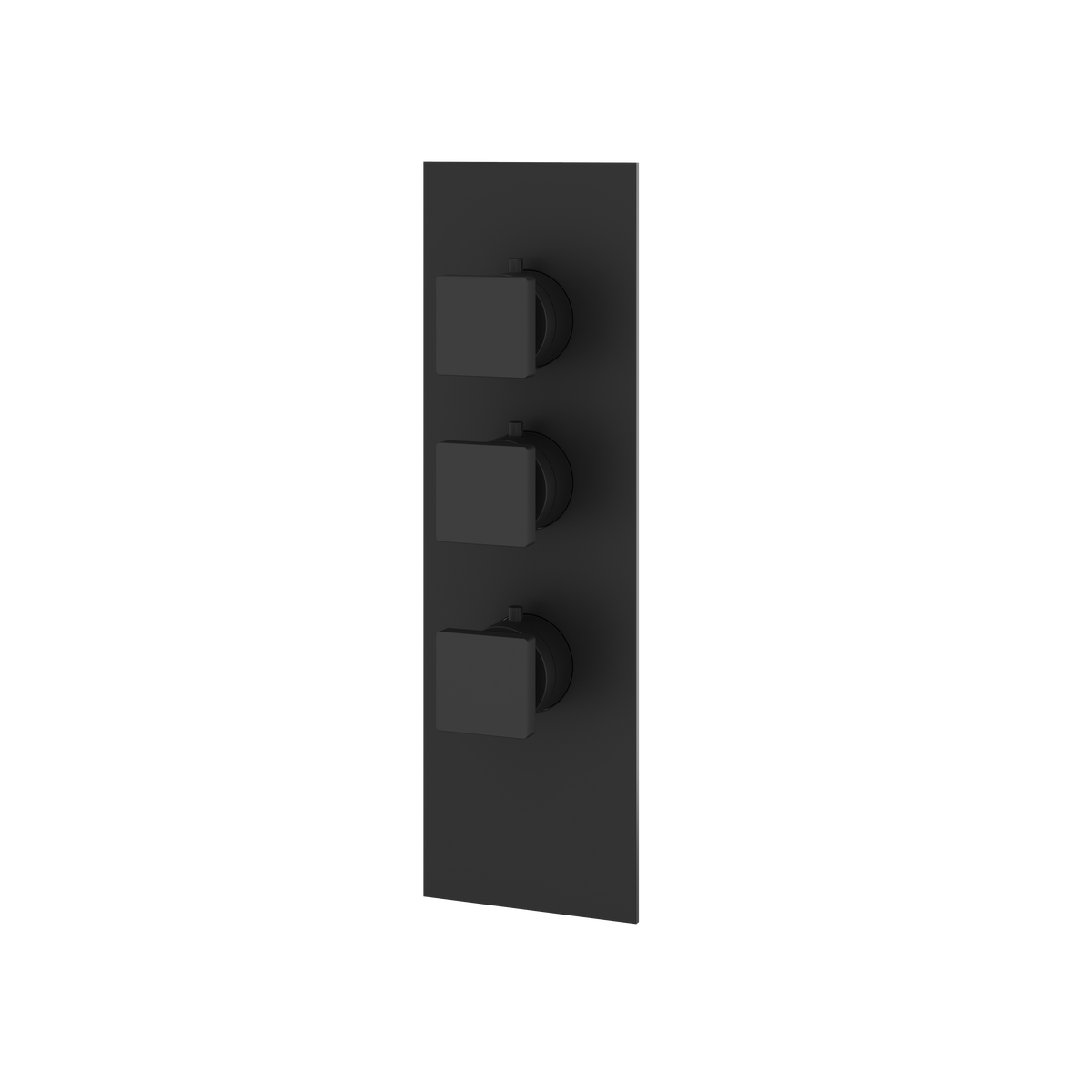 Aquabrass Trim Sets Square Trim Set S3295 in black