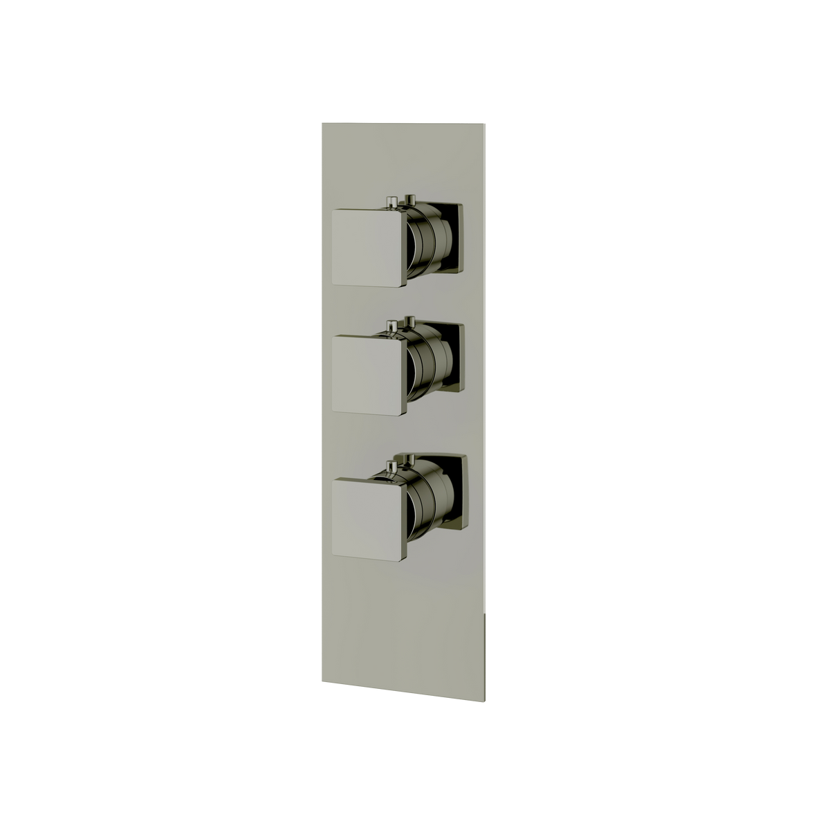 Aquabrass Trim Sets Square Trim Set S3295 in polished nickel