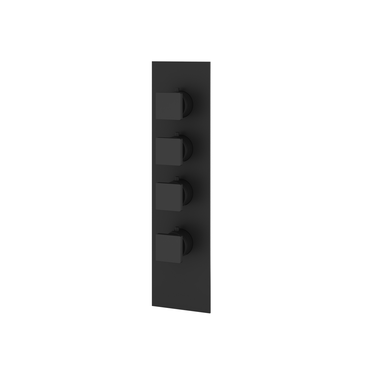 Aquabrass Trim Sets Square Trim Set S3395 in black