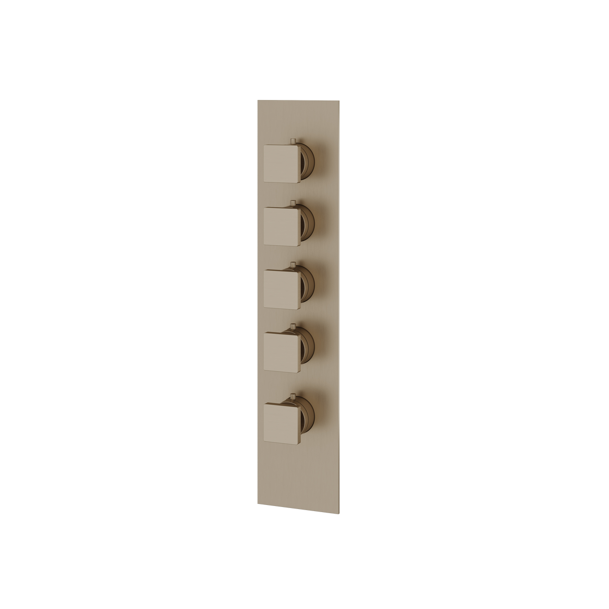 Aquabrass Trim Sets Square Trim Set S3495 in brushed nickel
