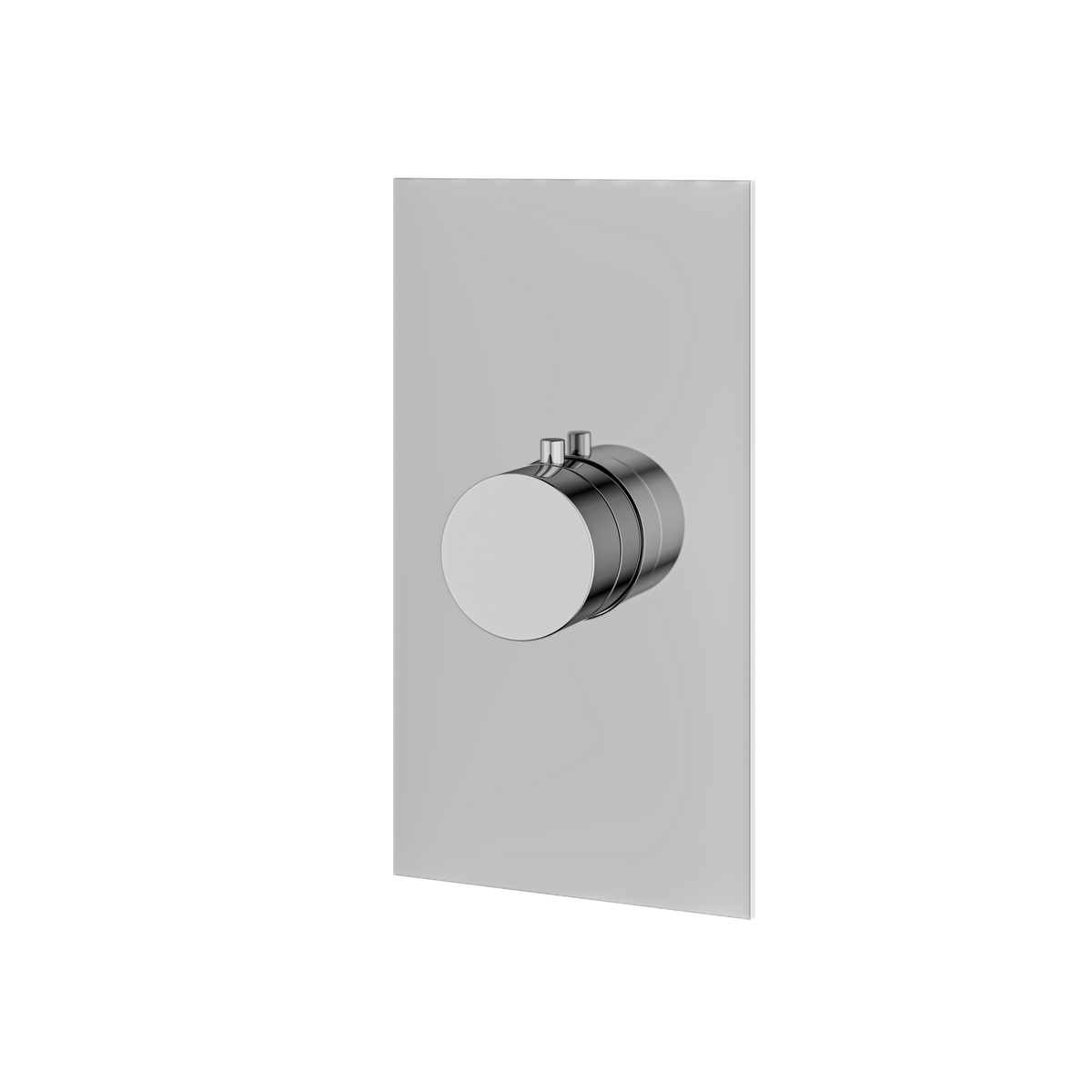 Aquabrass Trim Sets Square / Round Trim Set SR3095 in polished chrome