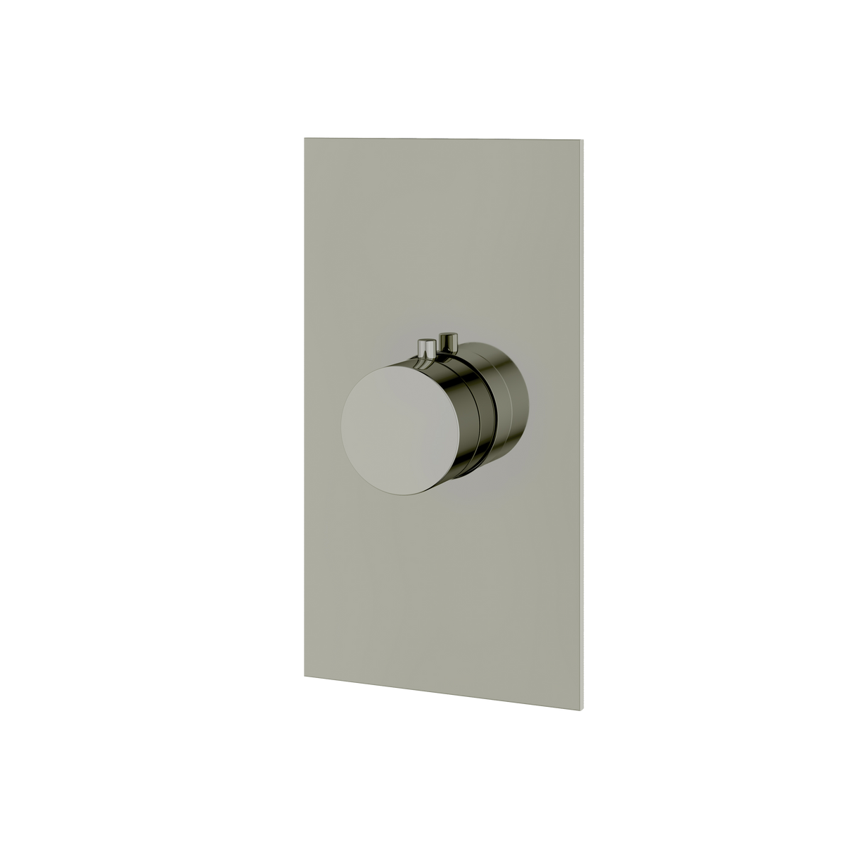 Aquabrass Trim Sets Square / Round Trim Set SR3095 in polished nickel