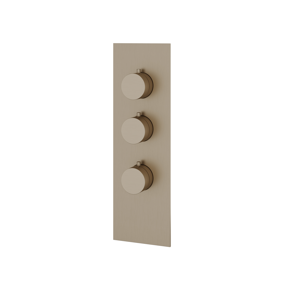 Aquabrass Trim Sets Square / Round Trim Set SR3295 in brushed nickel