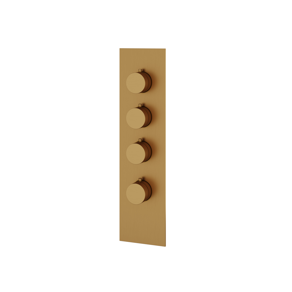 Aquabrass Trim Sets Square / Round Trim Set SR3395 in brushed gold