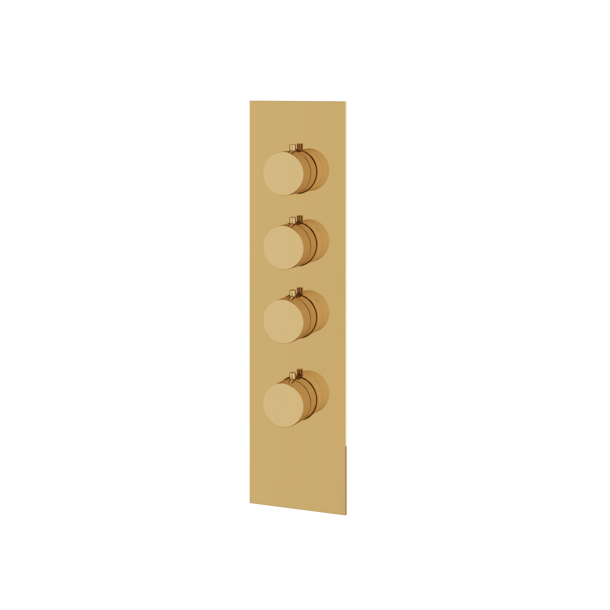 Aquabrass Trim Sets Square / Round Trim Set SR3395 in polished gold