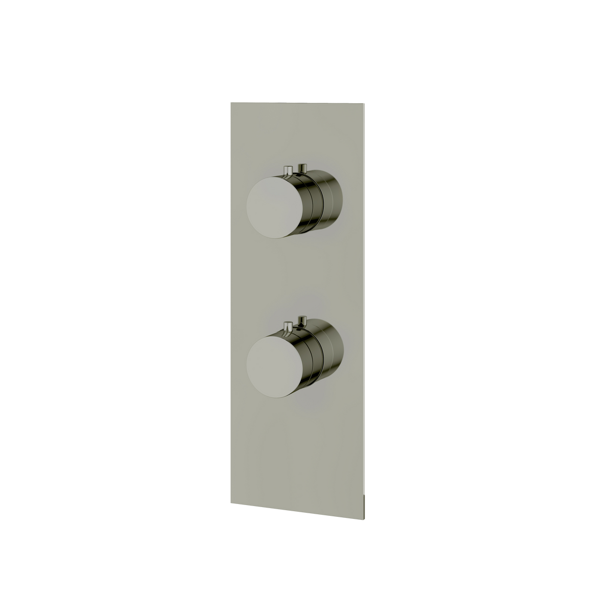Aquabrass Trim Sets Square / Round Trim Set 2-Way Non-shared SR9295 in polished nickel