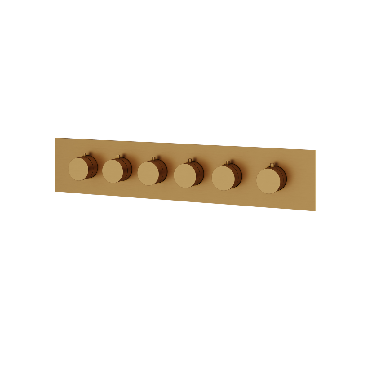 Aquabrass Trim Sets Square / Round Trim Set SRH3595L in brushed gold