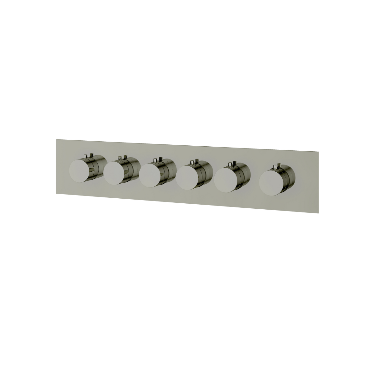 Aquabrass Trim Sets Square / Round Trim Set SRH3595L in polished nickel