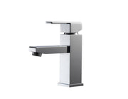 Kube Bath Aqua Piazza Single Lever Bathroom Vanity Faucet - Chrome - Chrome (AFB041)
