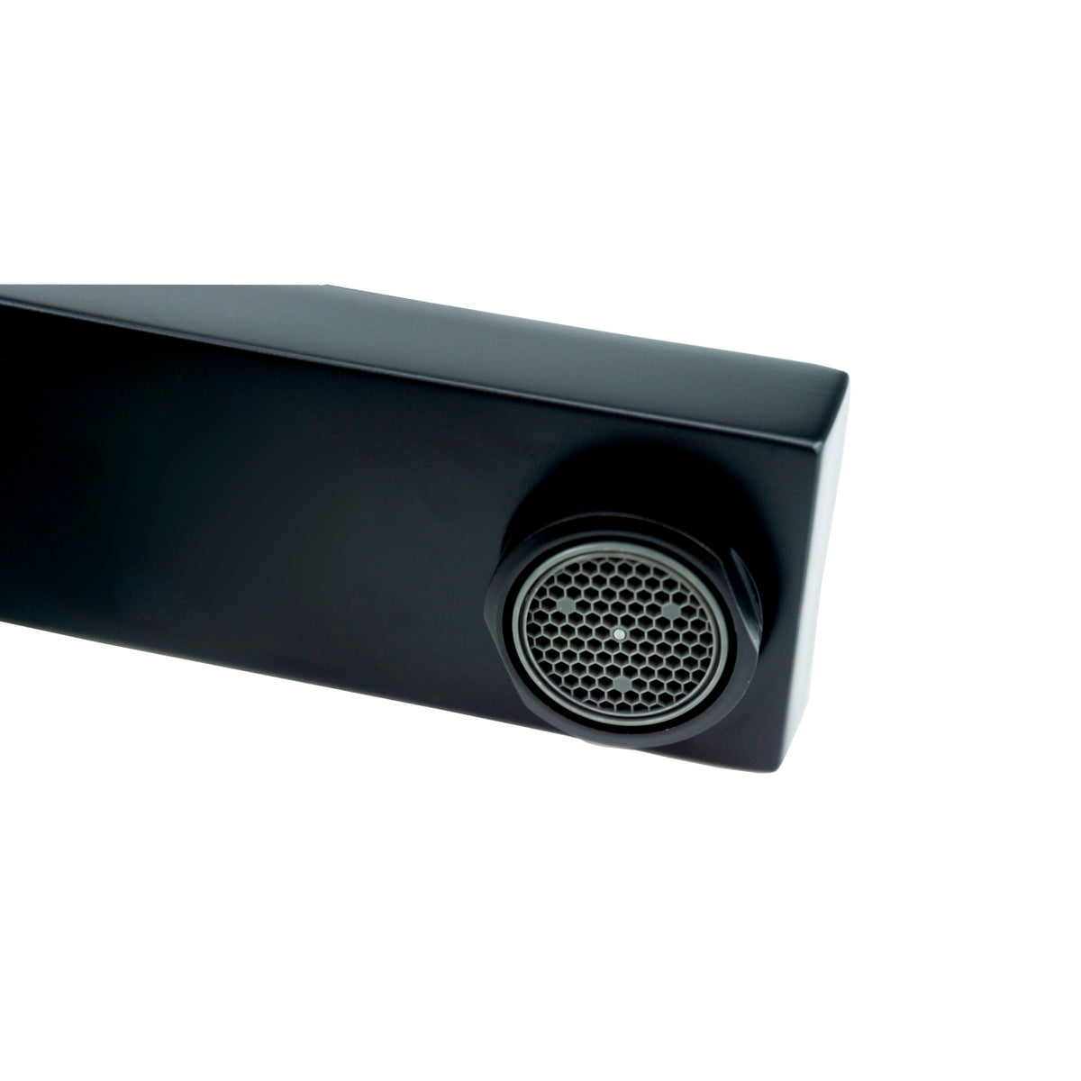 Kube Bath Aqua Kubo Single Lever Bathroom Vanity Faucet - Black (AFB231BK) view 2