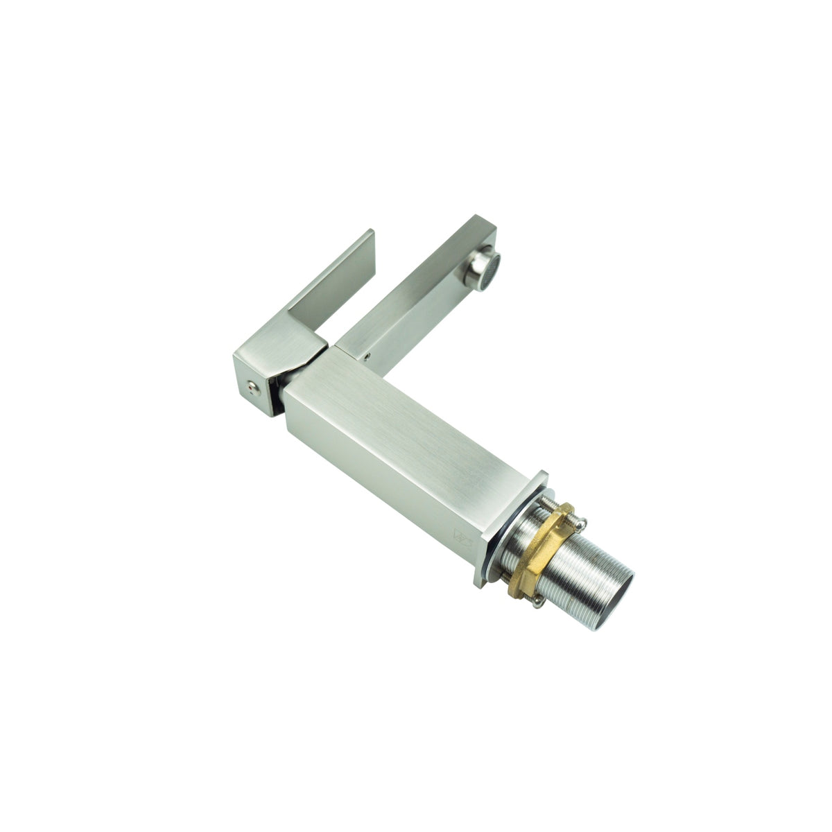 Kube Bath Aqua Kubo Single Lever Bathroom Vanity Faucet - Brushed Nickel (AFB231BN) view 2
