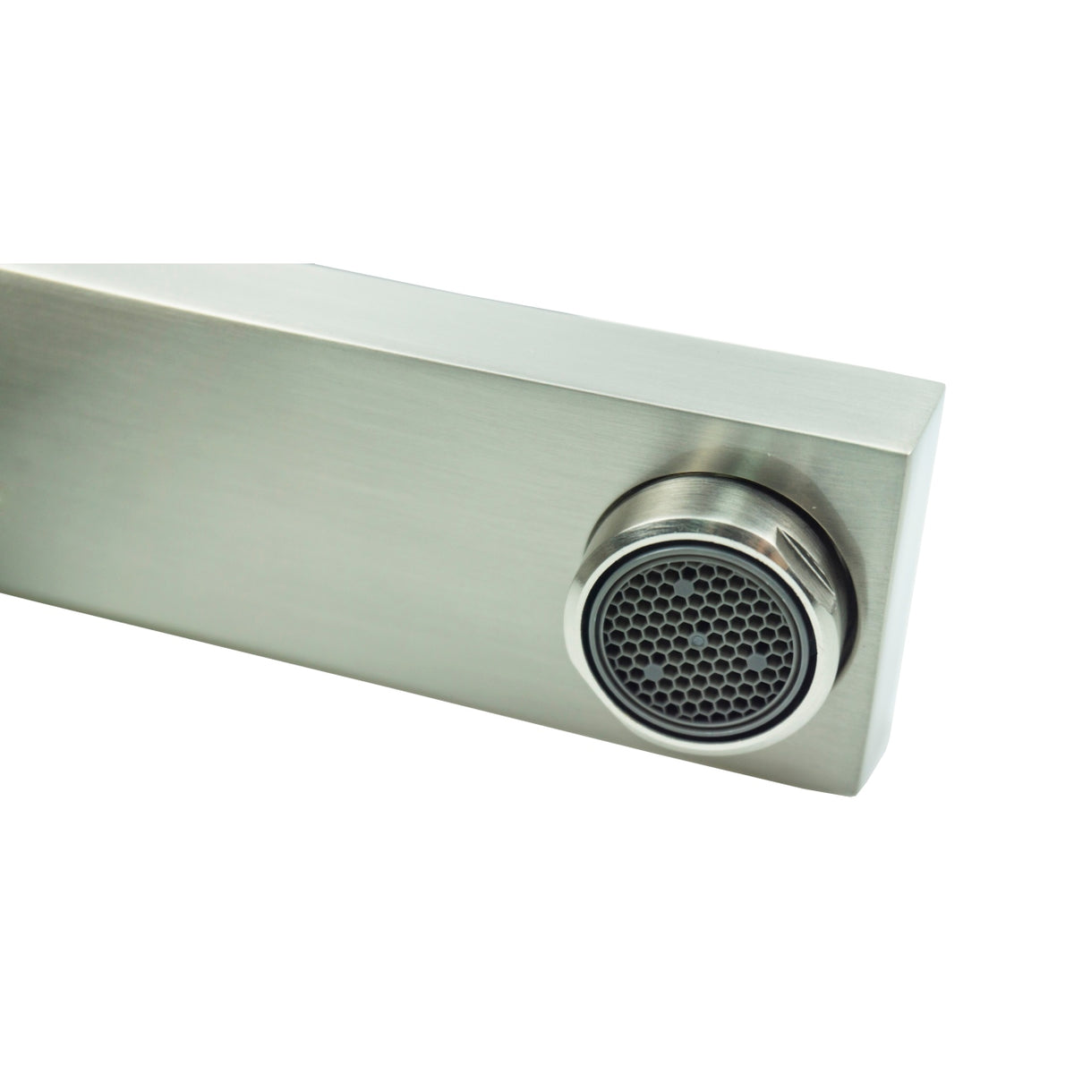 Kube Bath Aqua Kubo Single Lever Bathroom Vanity Faucet - Brushed Nickel (AFB231BN) view 4