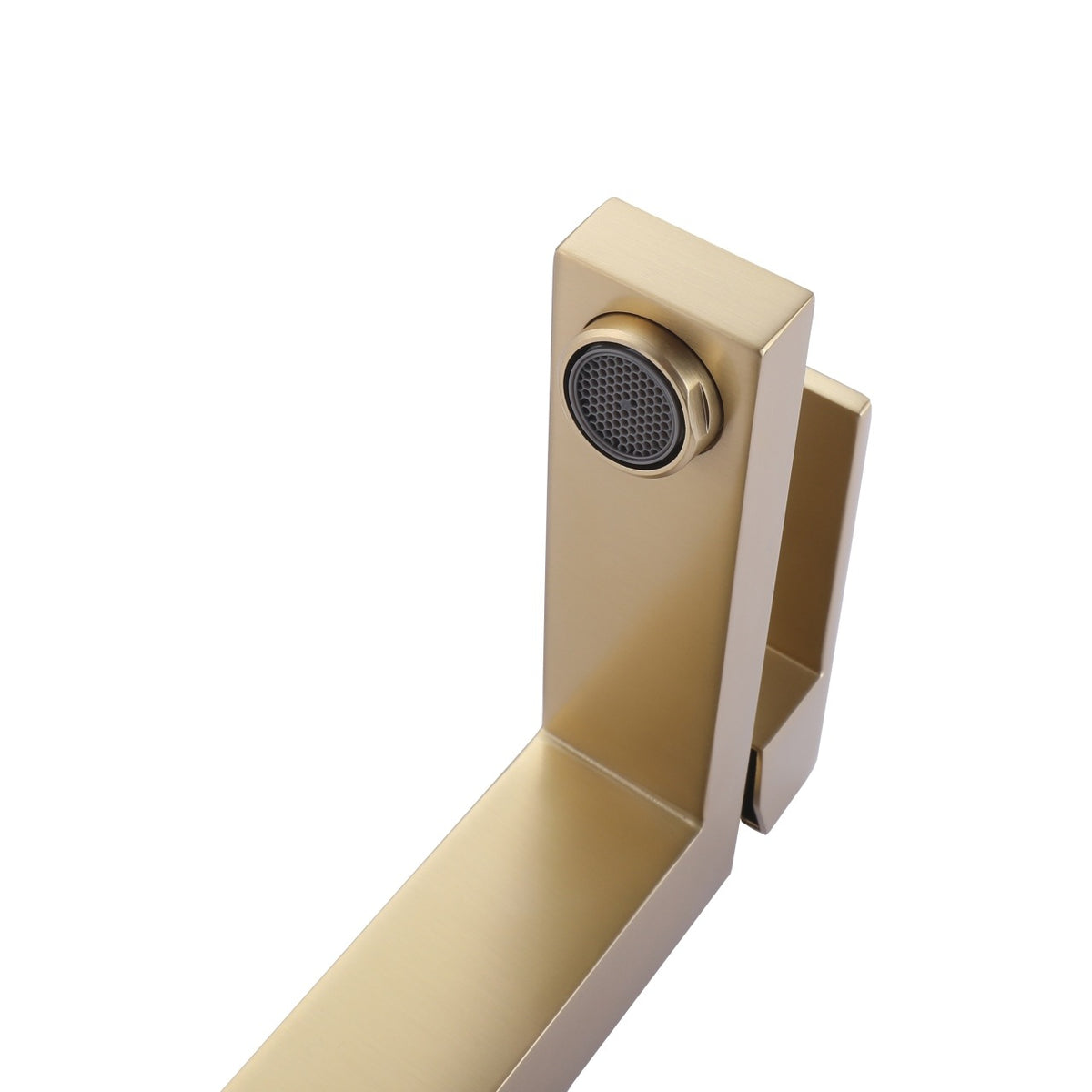 Kube Bath Aqua Kubo Single Lever Bathroom Vanity Faucet - Brushed Gold (AFB231BG) view 8