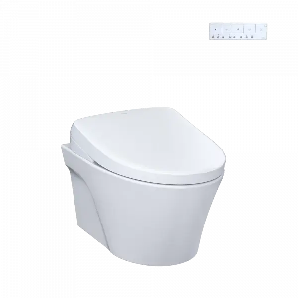 AP WASHLET®+ S7A Wall-Hung Toilet - 1.28 GPF & 0.9 GPF - Auto Flush - Plumbing Market