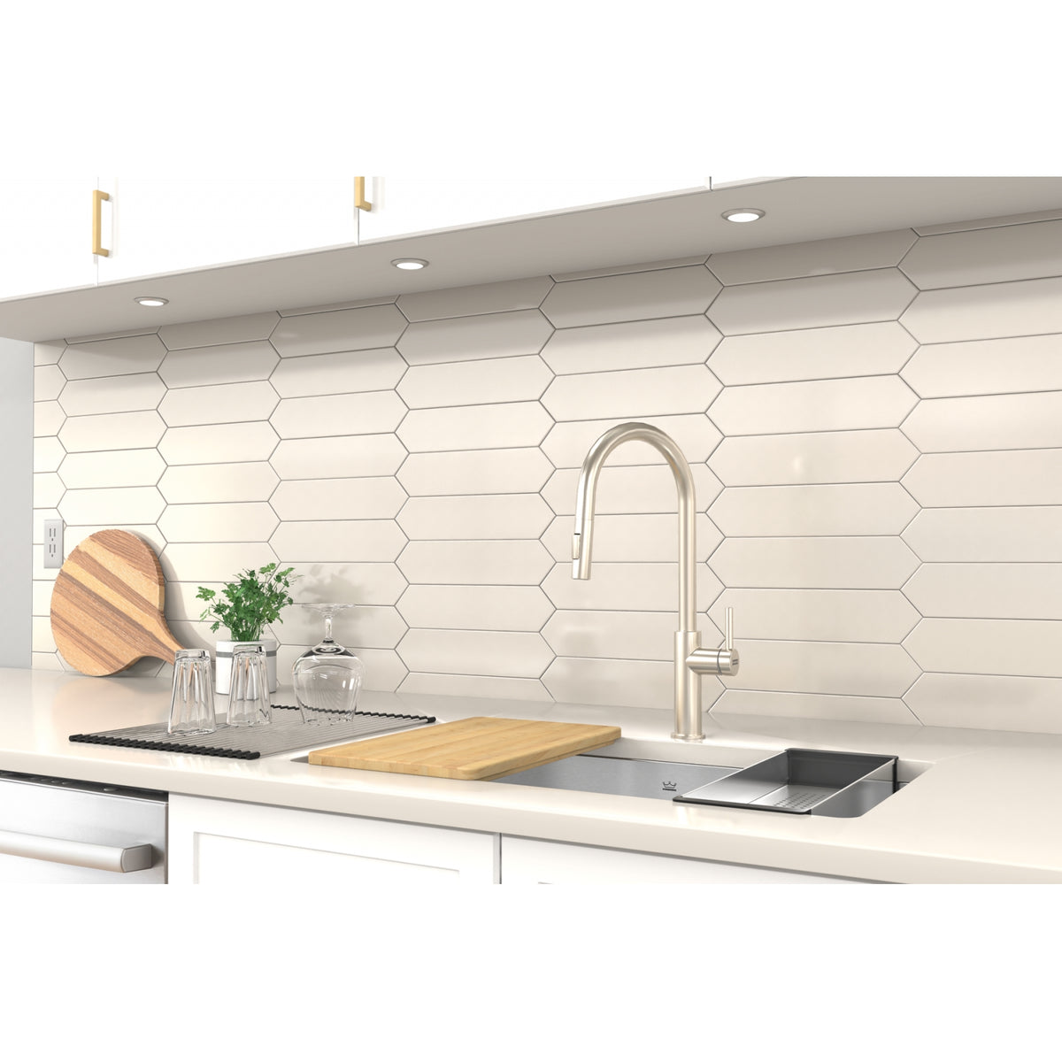 Kindred Brookmore 32.5" undermount stainless steel kitchen sink BSU1832-9-WKC