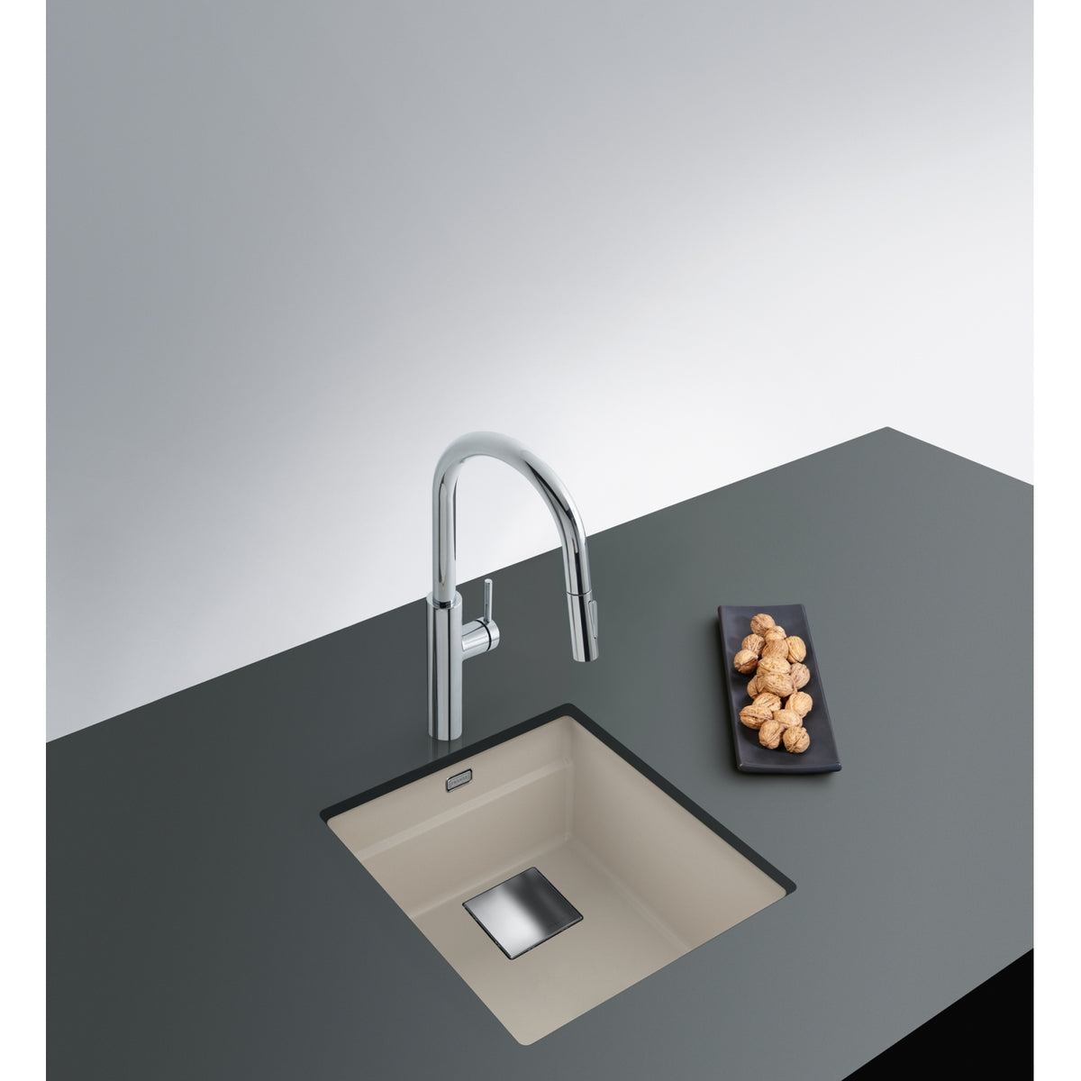 Franke Peak 16.1" undermount fragranite kitchen sink PKG110-14