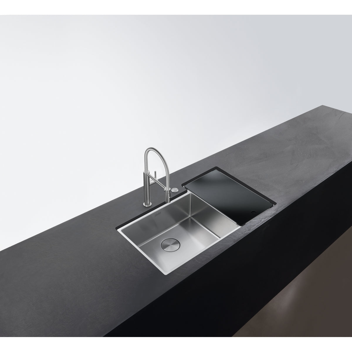 Franke Culinary Work Center 35.19" undermount stainless steel kitchen sink CUX16021-W