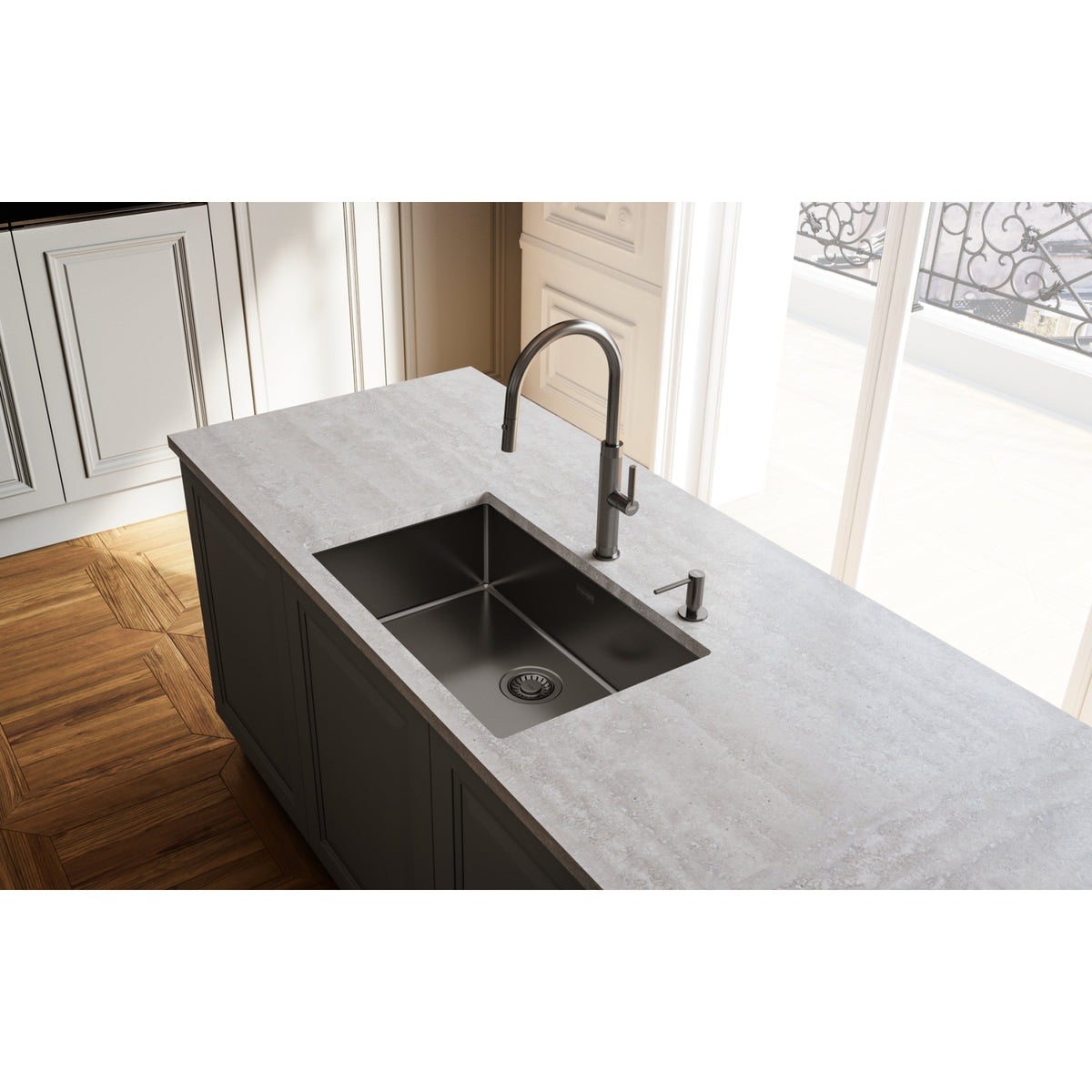 Franke Mythos Masterpiece pull-down kitchen faucet MMX-PD