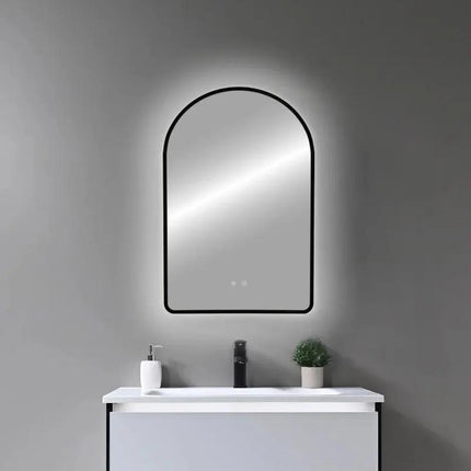 ARCH Framed Back Light LED Mirror - LMF926B - Plumbing Market