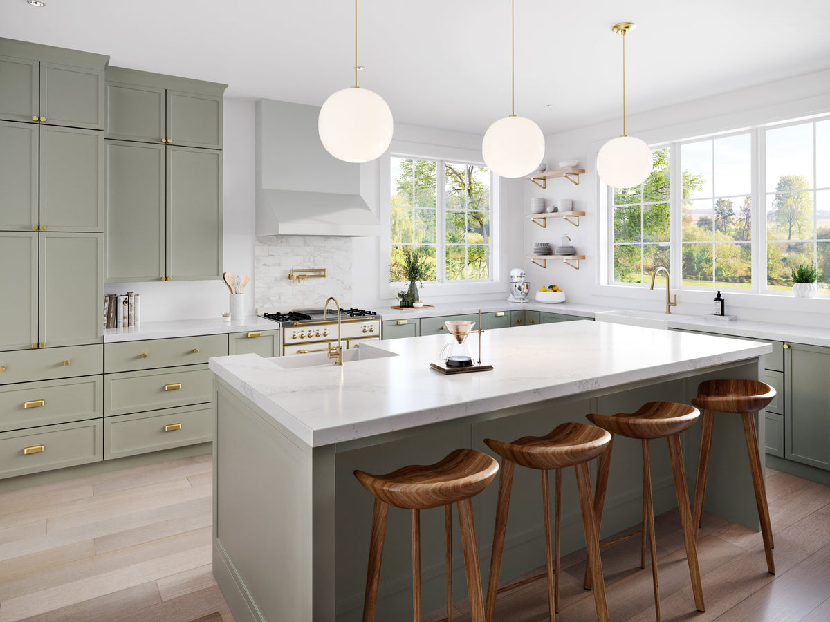 Baril ARTE Single-Hole Bar / Prep Kitchen Faucet with 2-function Pull-Down Spray CUI-9345-02L (Baril photo)