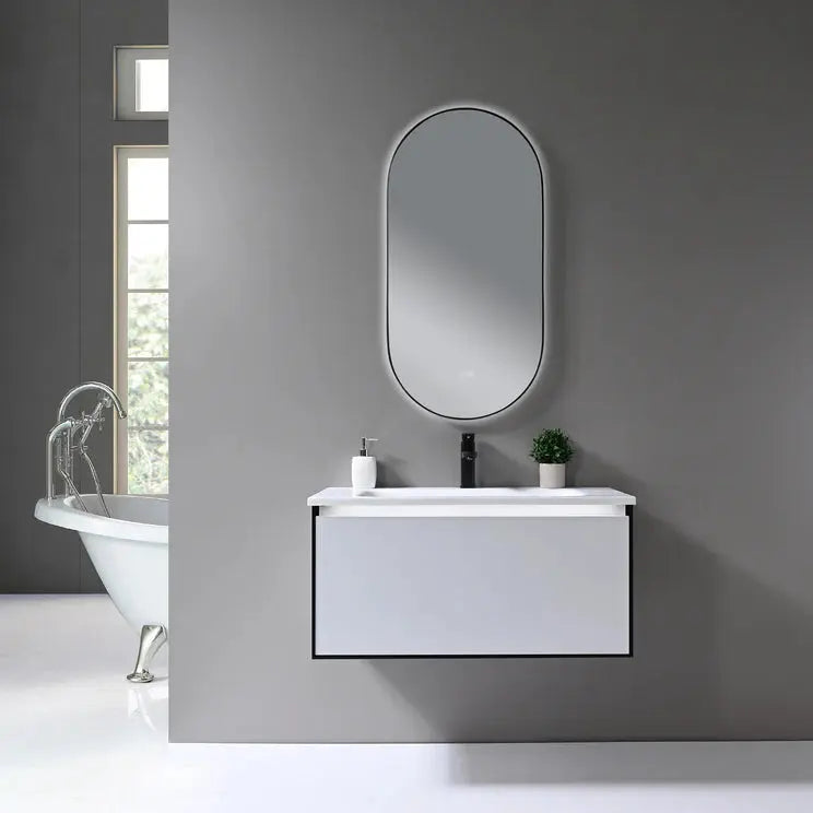 ATOMIC Framed Back Light LED Mirror - LMF924B - Plumbing Market