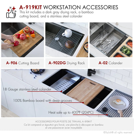 Accessories Kit A-919KIT by Stylish® - Plumbing Market