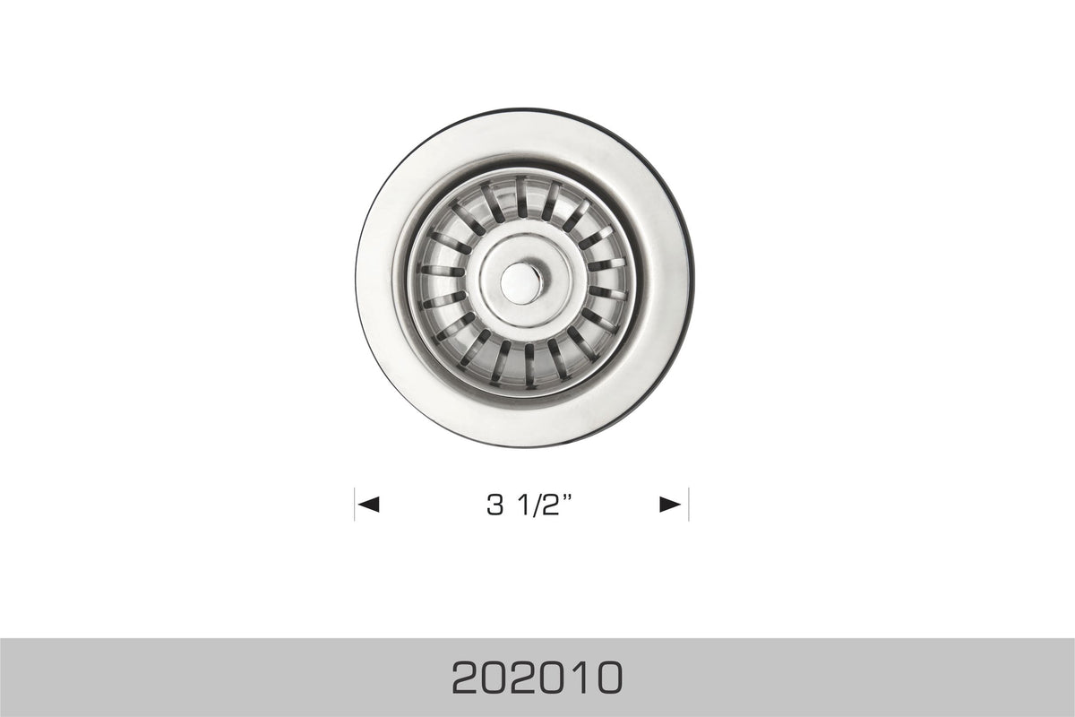 Bosco 202010 Sink Strainer 3 1/2" Diameter