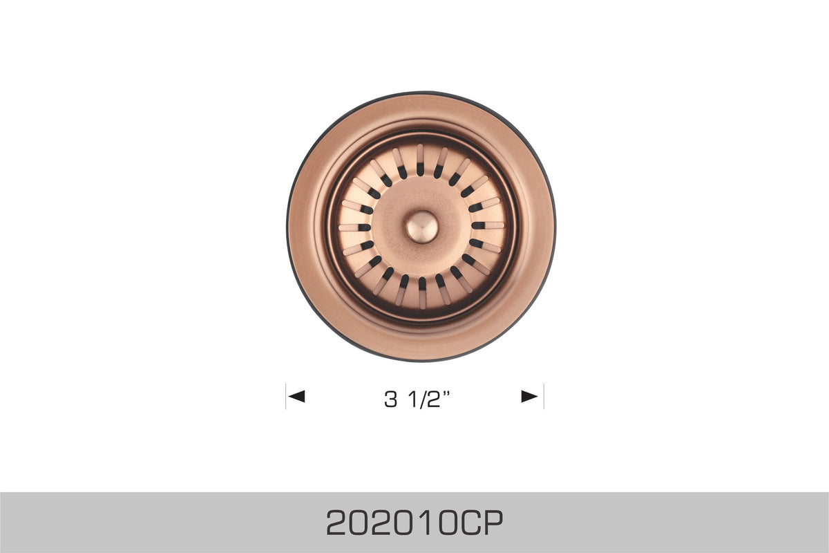 Bosco 202010CP Sink Strainer 3 1/2" Diameter